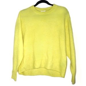 H&M Lemon 🍋 Yellow Cashmere Soft-Touch Sweater